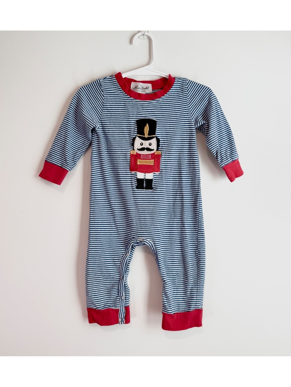Marie Nicole Baby Nutcracker One-Piece Outfit 6-12M
